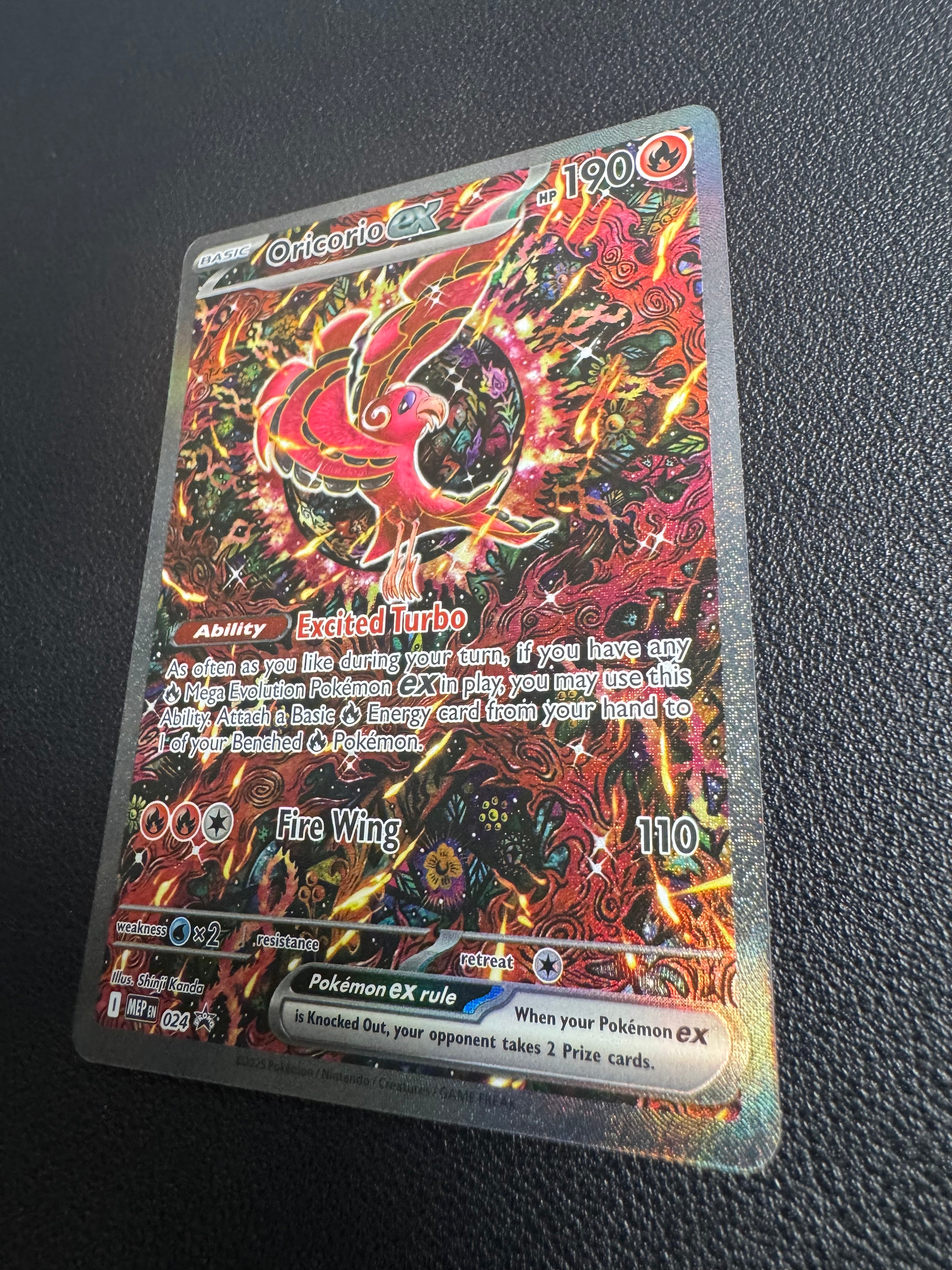 Oricorio ex (Promo) 024 Mega Evolution Promo Pokémon TCG