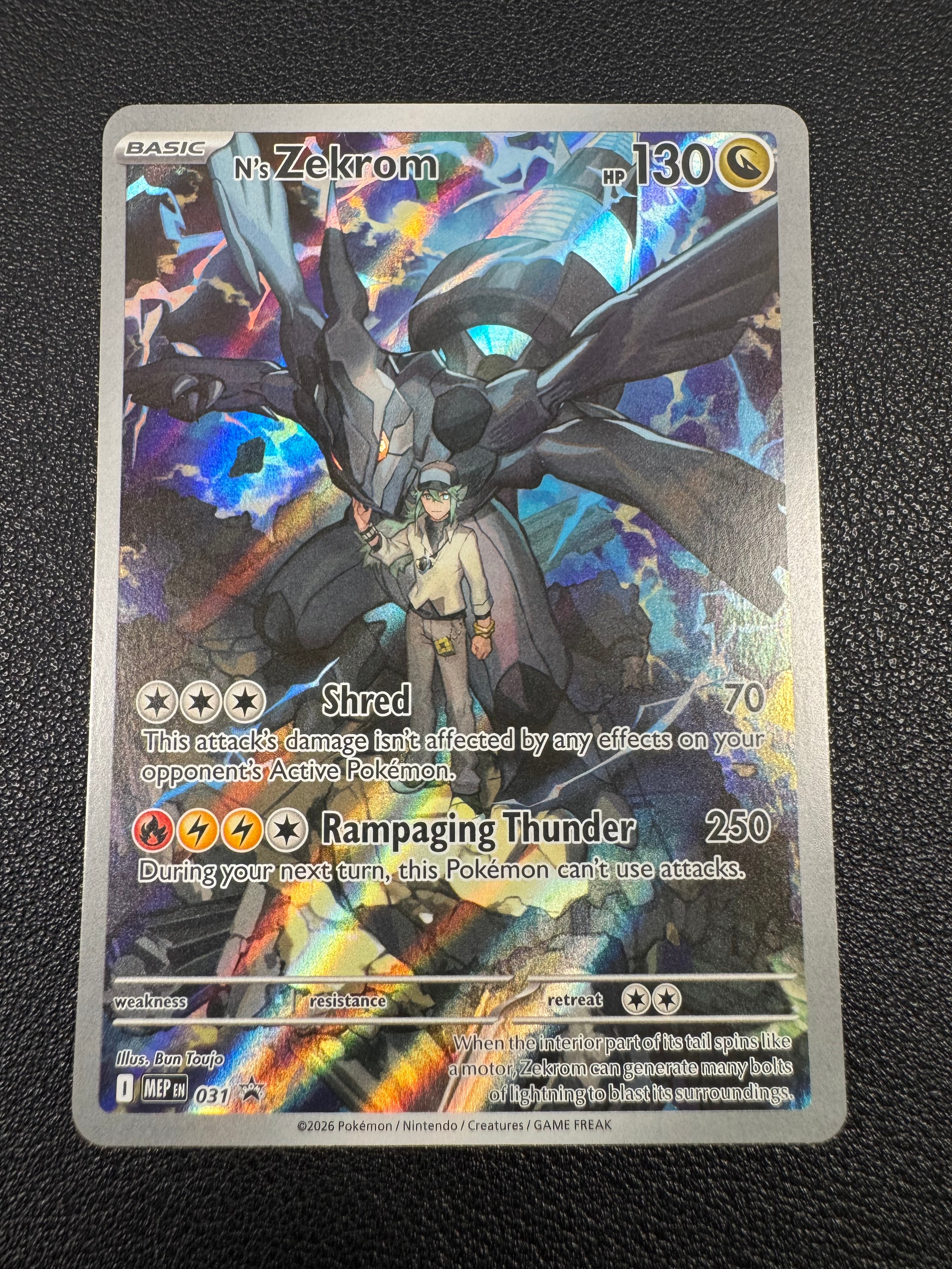 N's Zekrom (Promo) 031 Mega Evolution Promo Pokémon TCG