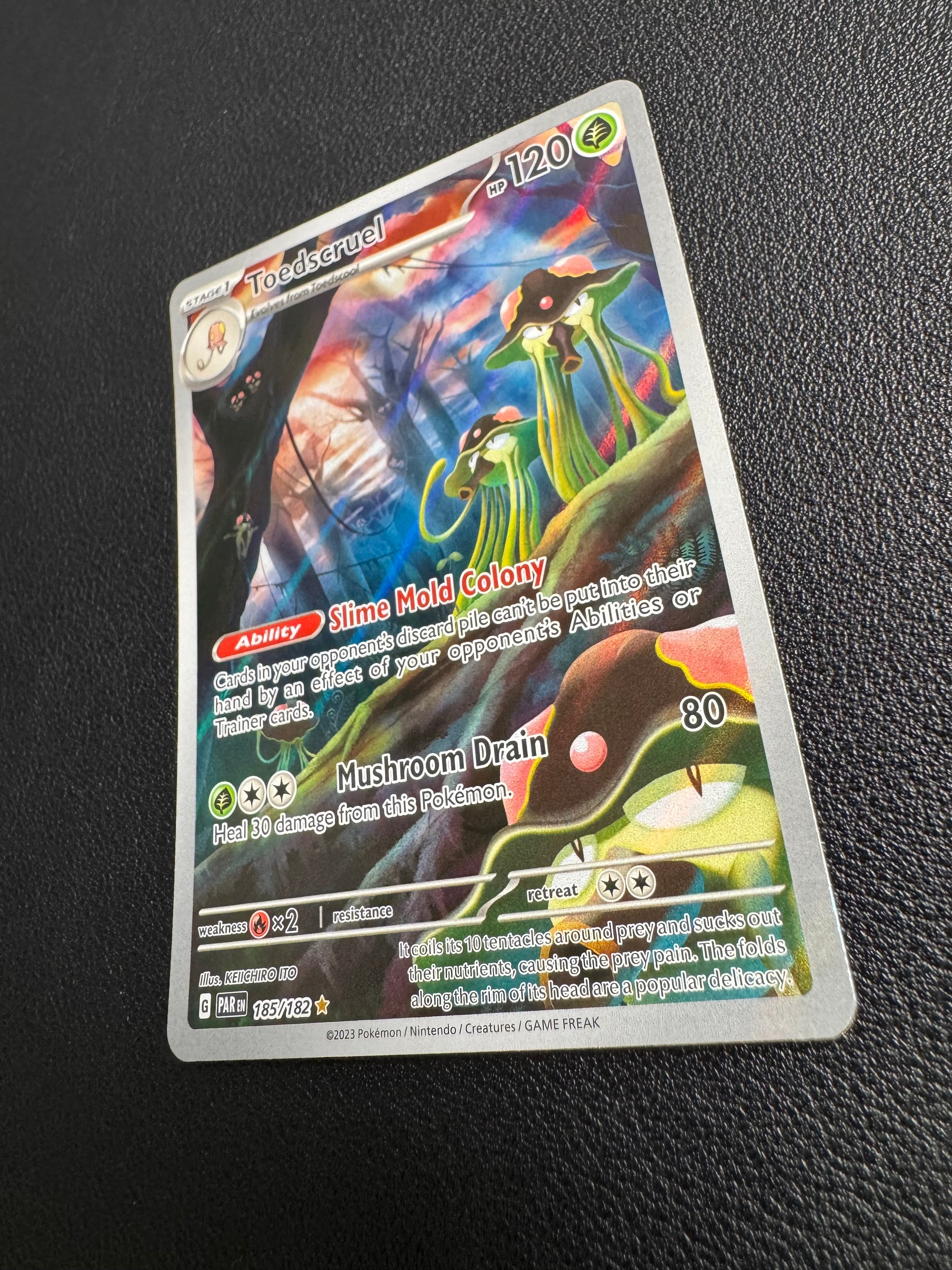Toedscruel (Illustration Rare) 185/182 Paradox Rift Pokémon TCG
