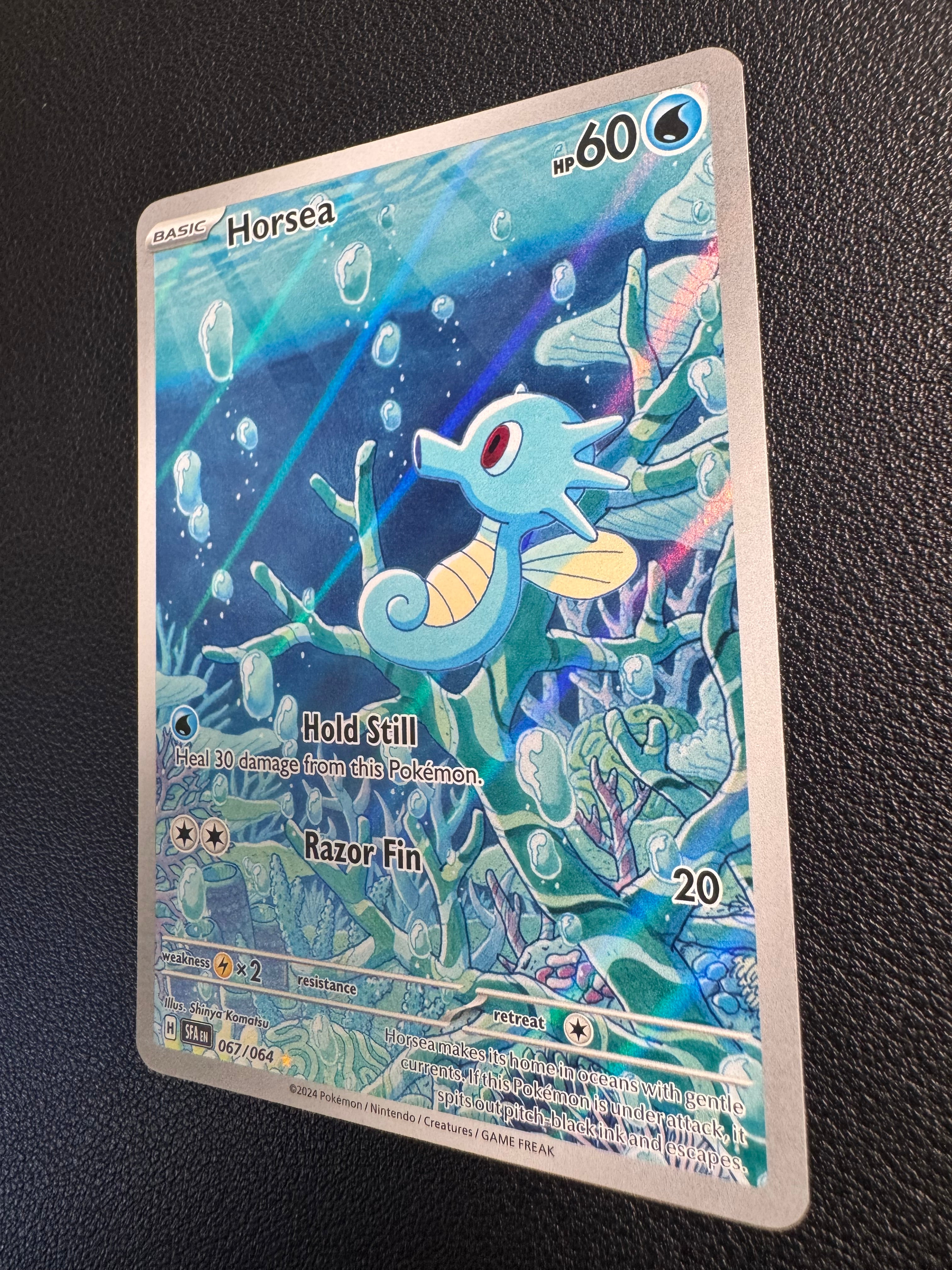 Horsea (Illustration Rare) 067/064 Shrouded Fable Pokémon TCG