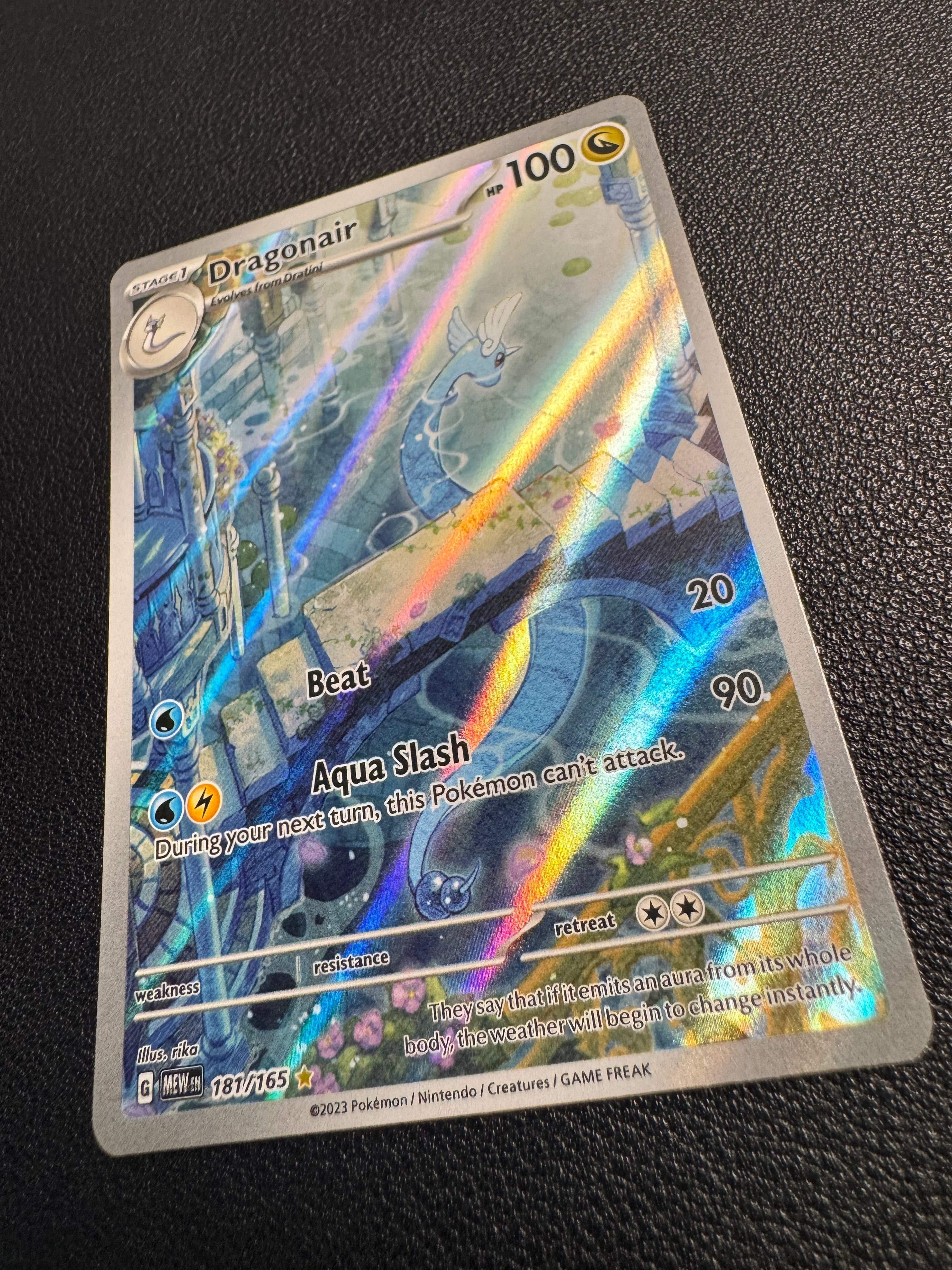 Dragonair (Illustration Rare) 181/165 Scarlet & Violet 151 Pokémon TCG