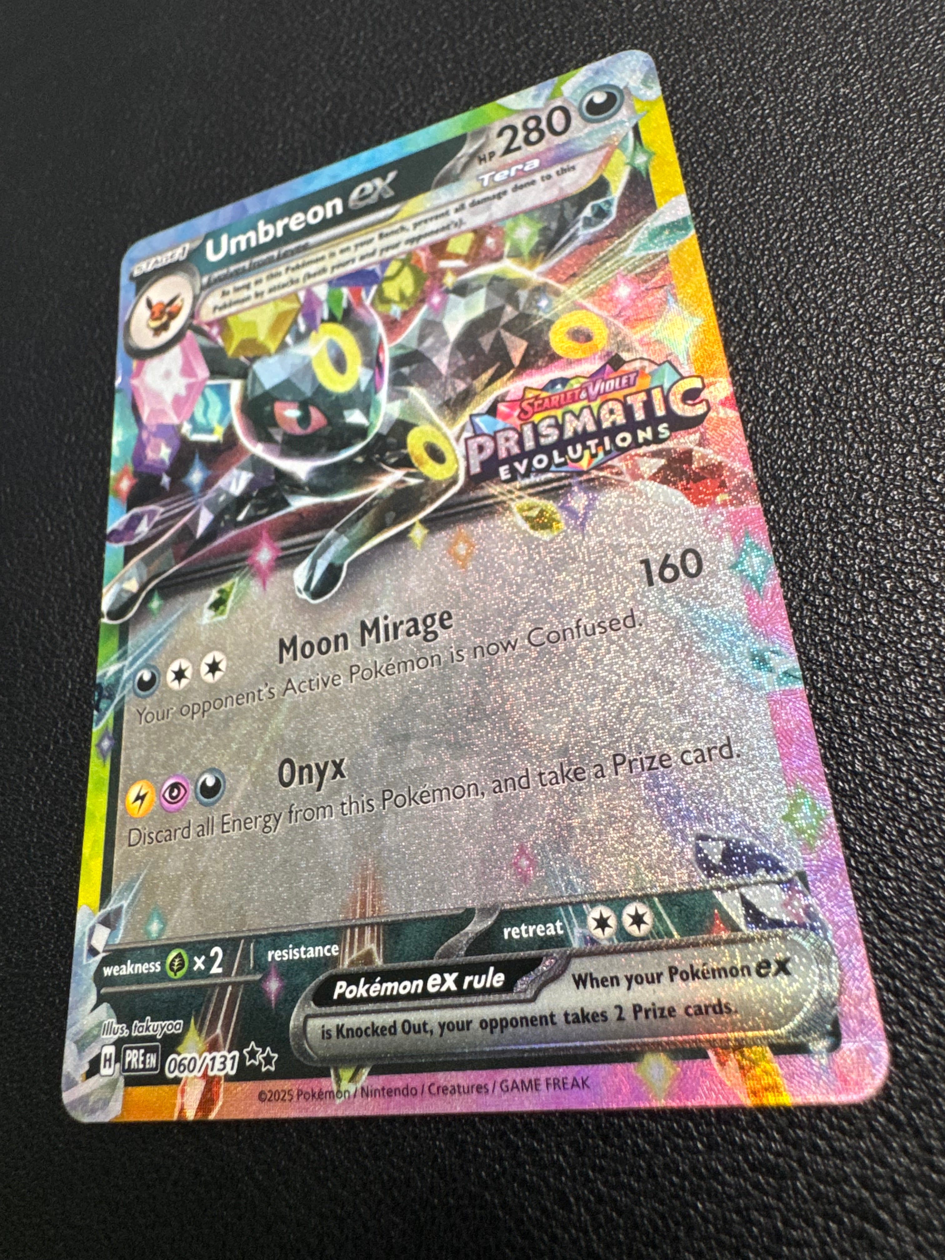 Umbreon ex (Promo) 060/131 Prismatic Evolutions Pokémon TCG