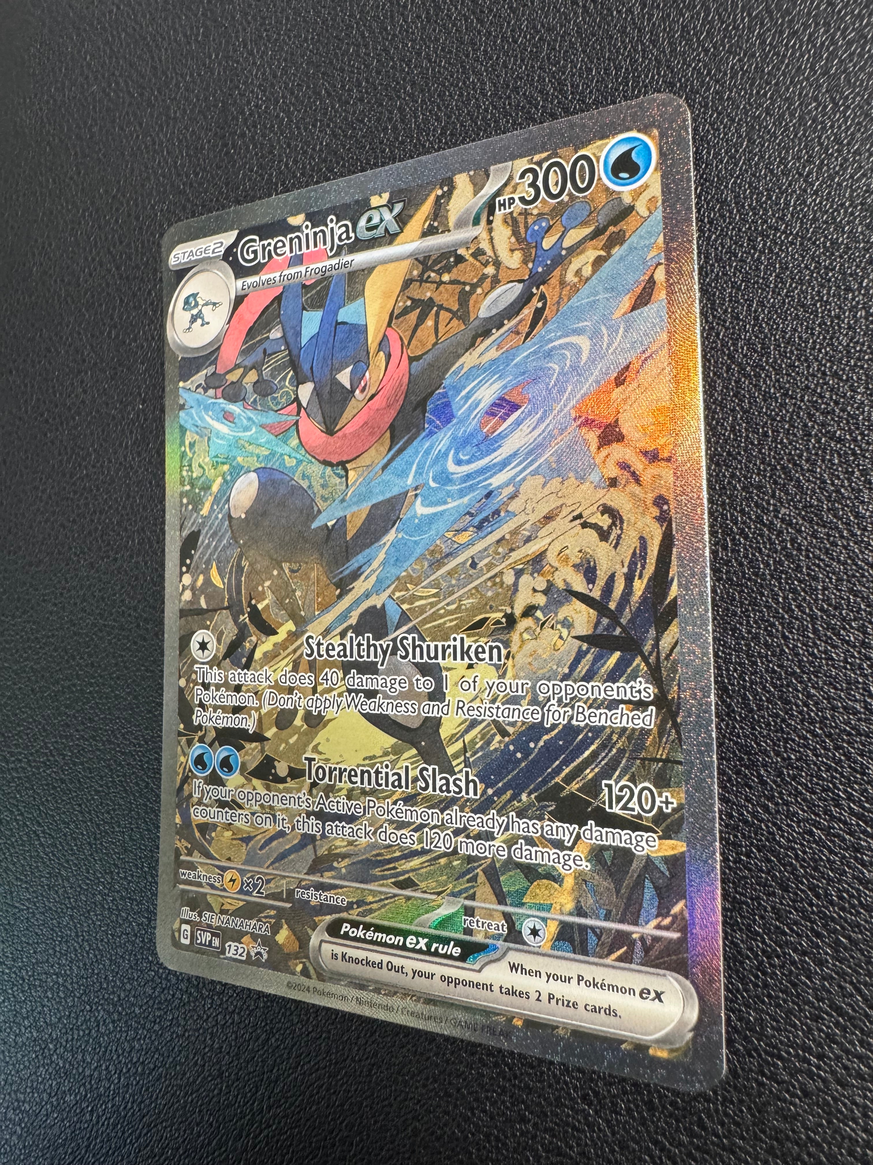 Greninja ex (Promo) 132 Scarlet & Violet Promo Cards Pokémon TCG
