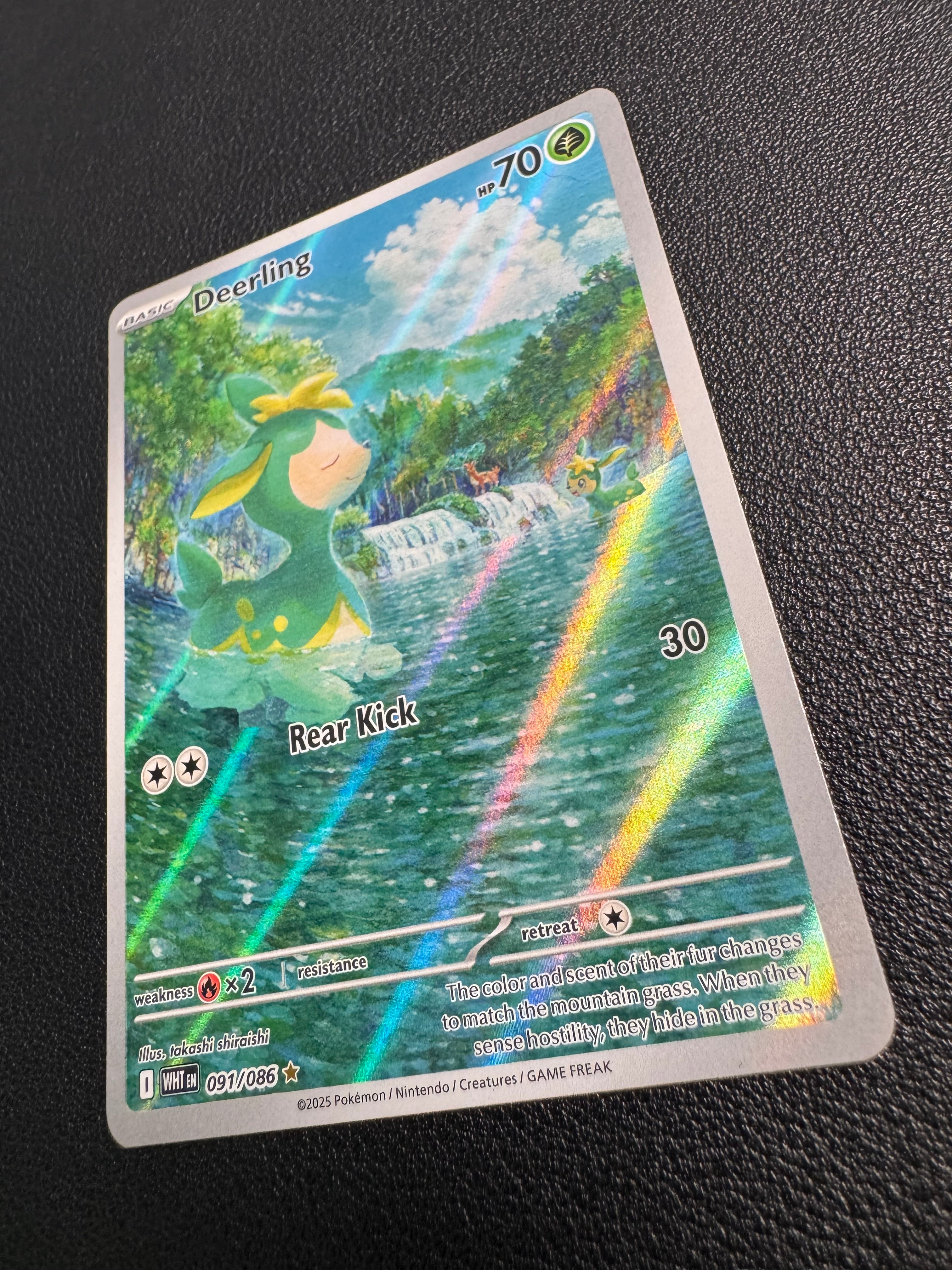 Deerling (Illustration Rare) 091/086 White Flare Pokémon TCG
