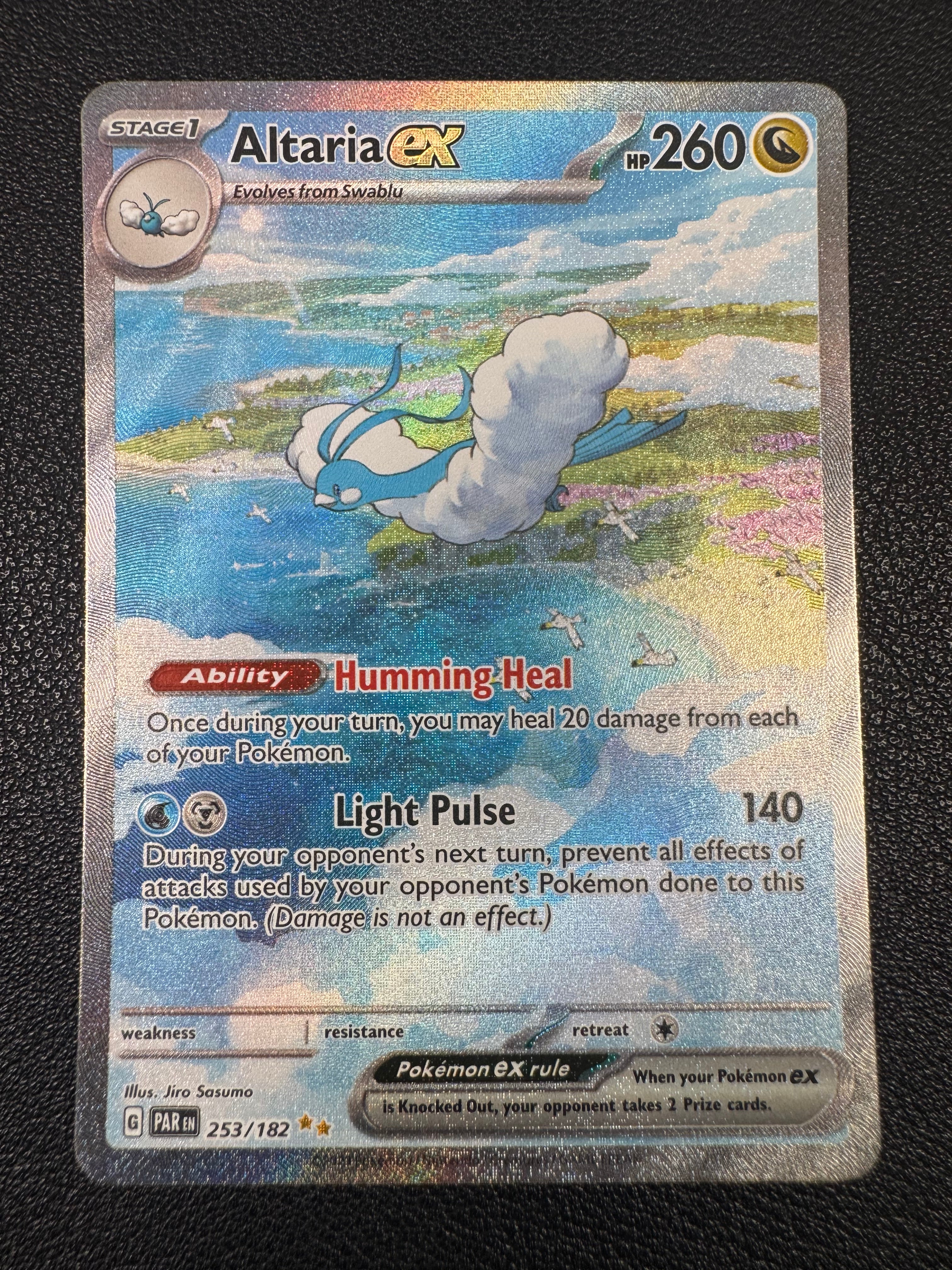 Altaria (Illustration Rare) 253/182 Paradox Rift Pokémon TCG
