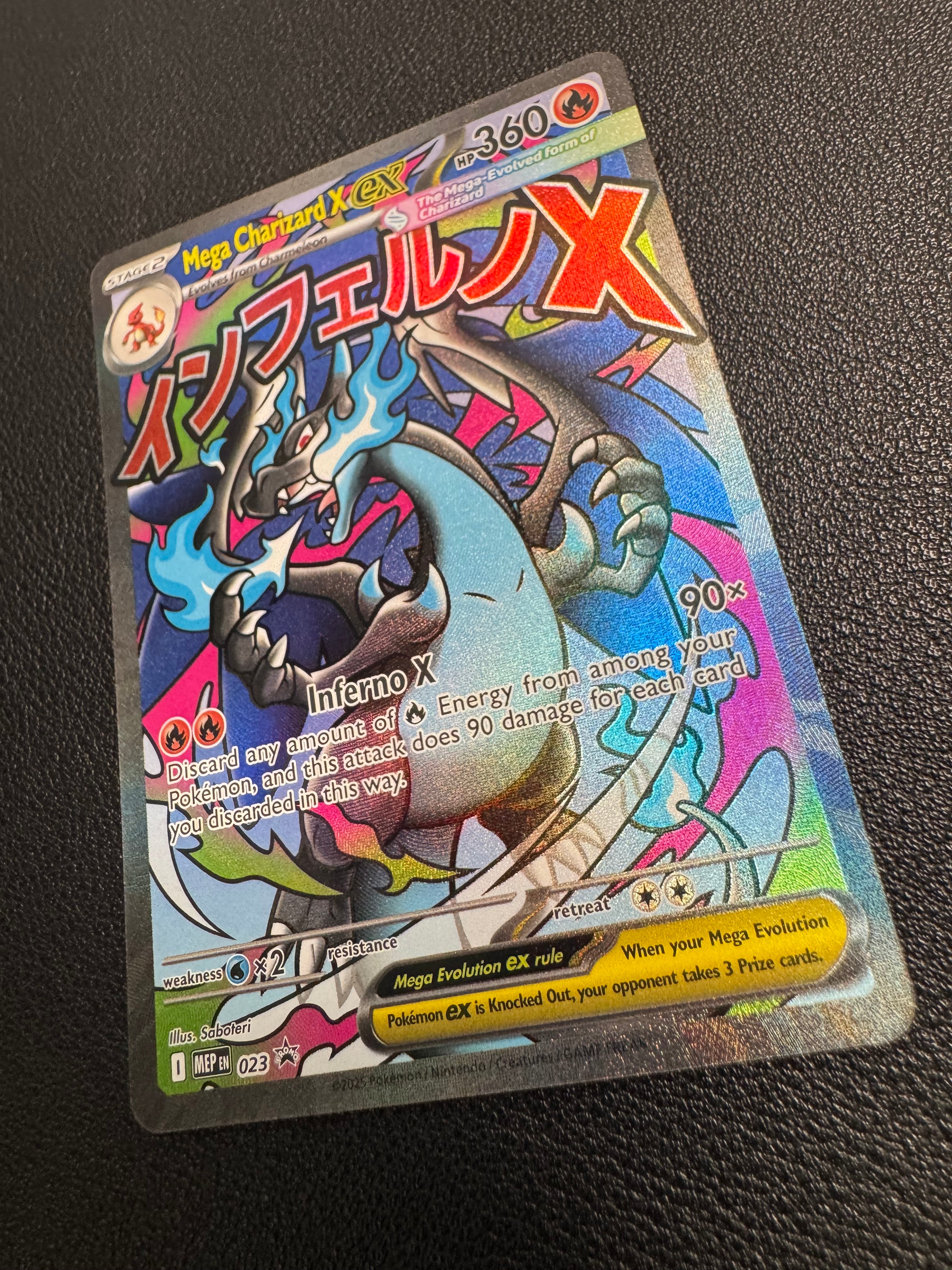 Mega Charizard X ex (Promo) 023 Mega Evolution Promo Pokémon TCG