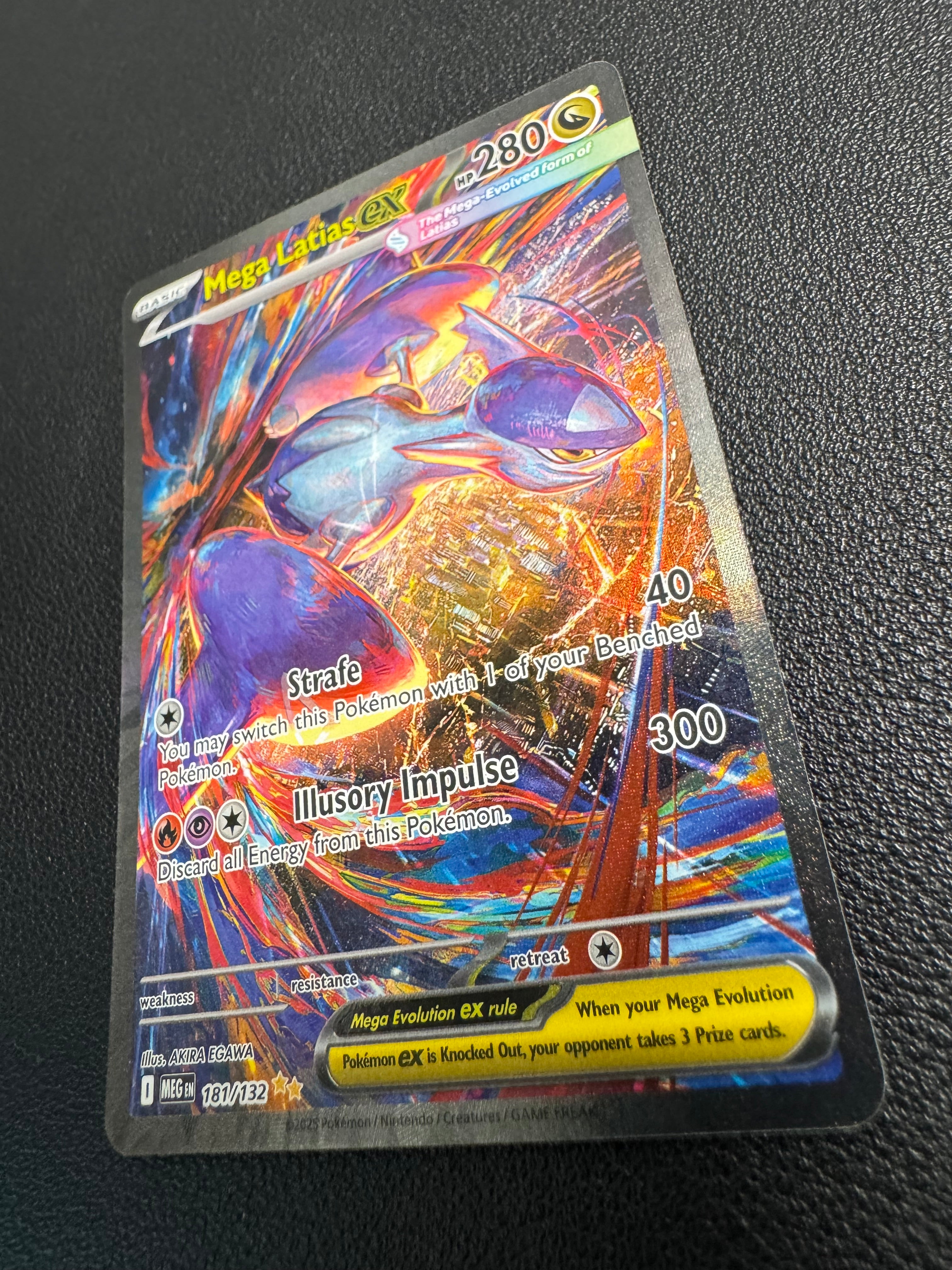 Mega Latias ex (Special Illustration Rare) 181/132 Mega Evolution Pokémon TCG