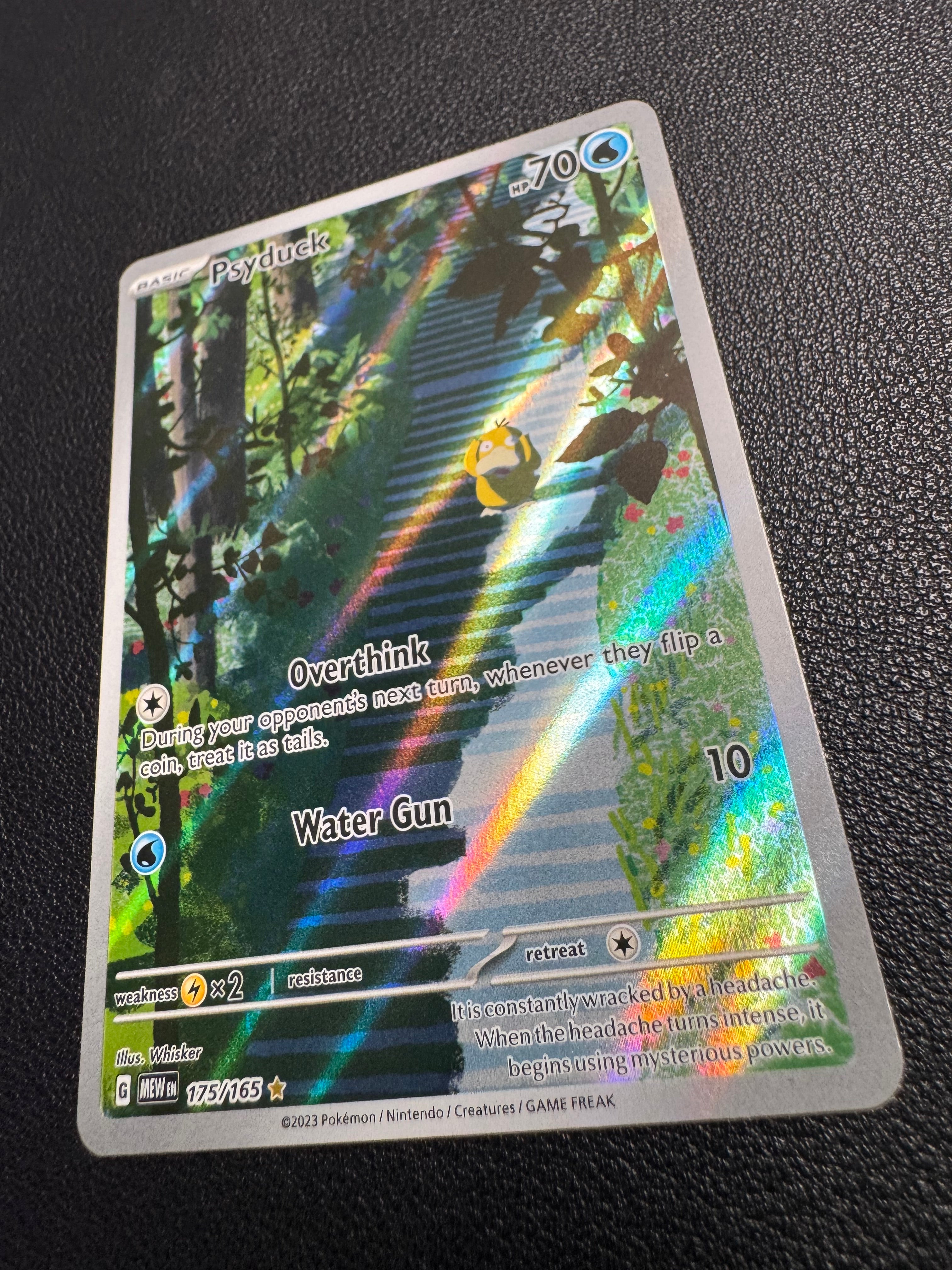 Psyduck (Illustration Rare) 175/165 Scarlet & Violet 151 Pokémon TCG
