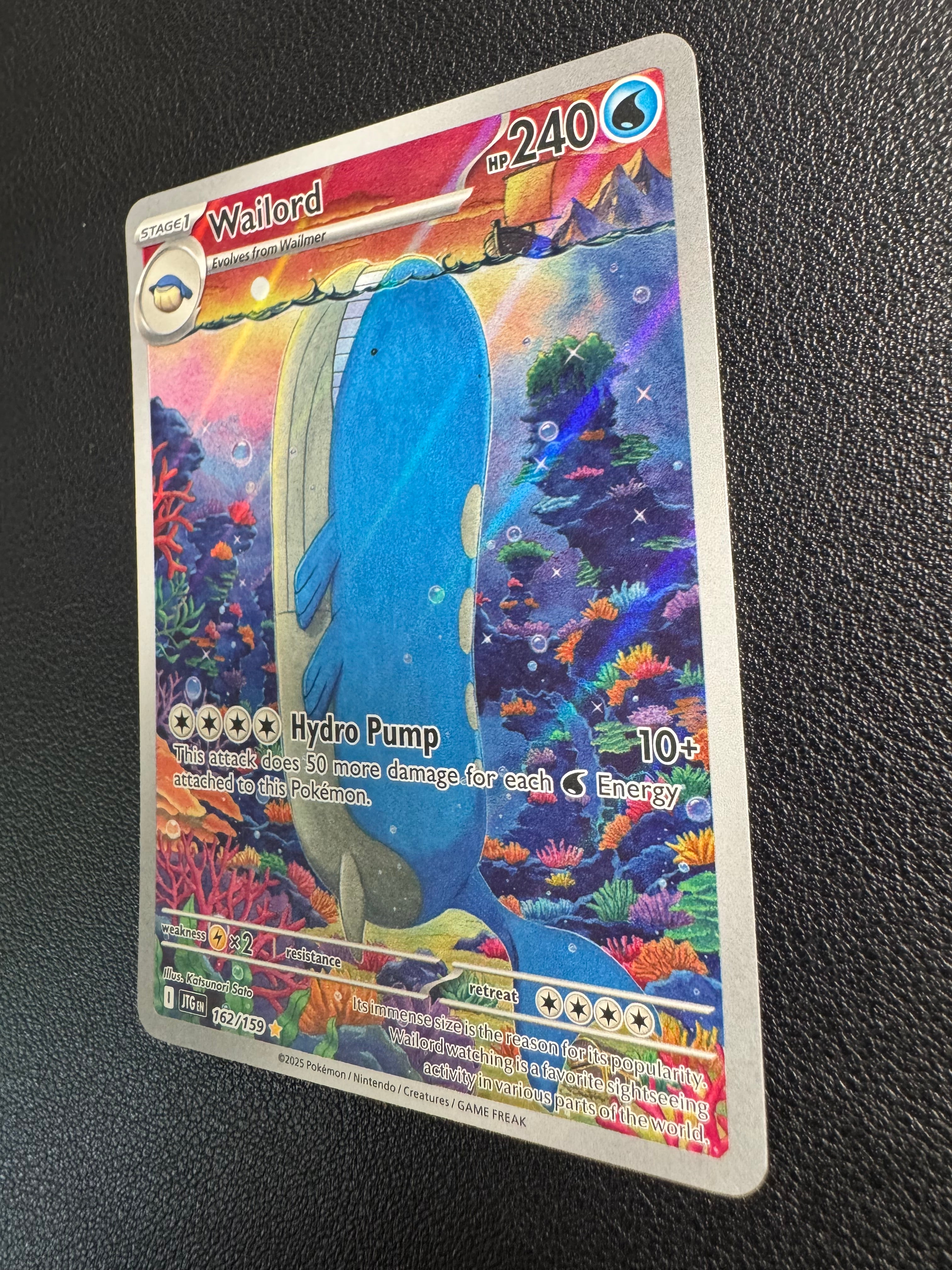 Wailord (Illustration Rare) 162/159 Journey Together Pokémon TCG