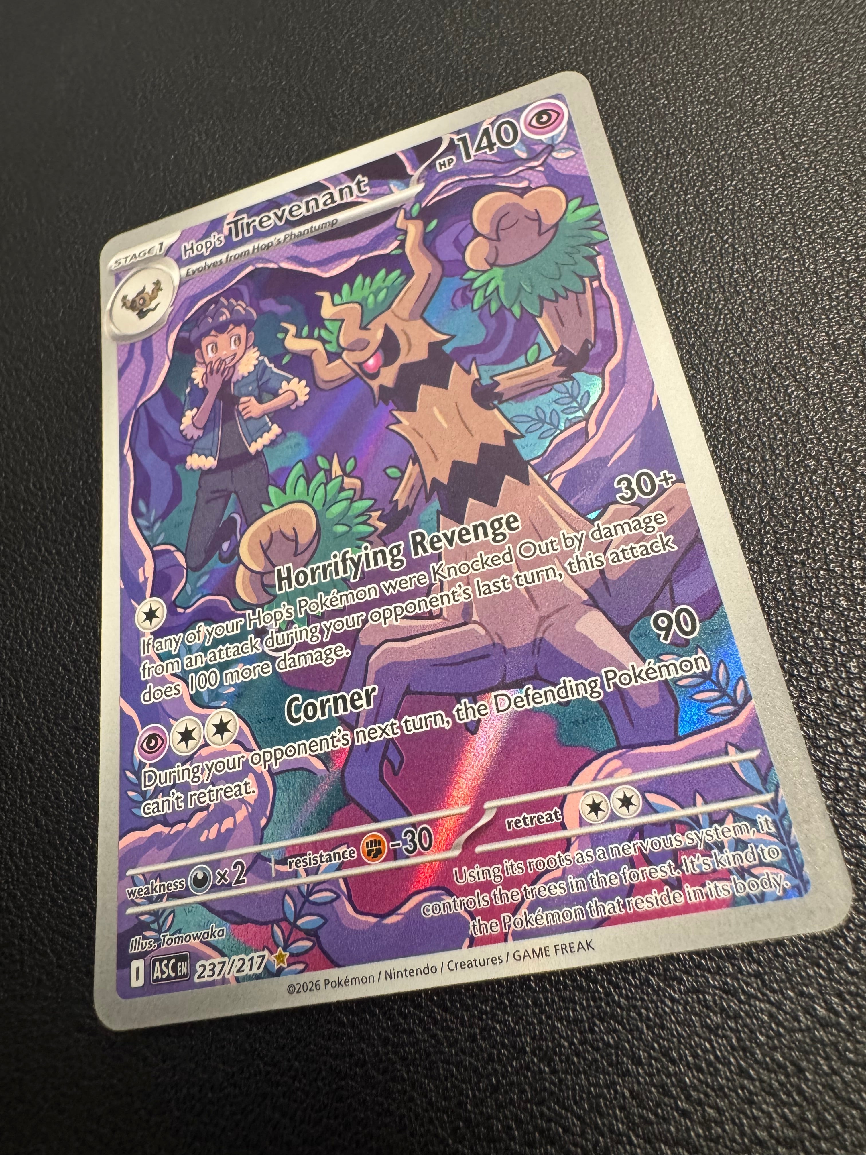 Hop's Trevenant (Illustration Rare) 237/217 Ascended Heroes Pokémon TCG