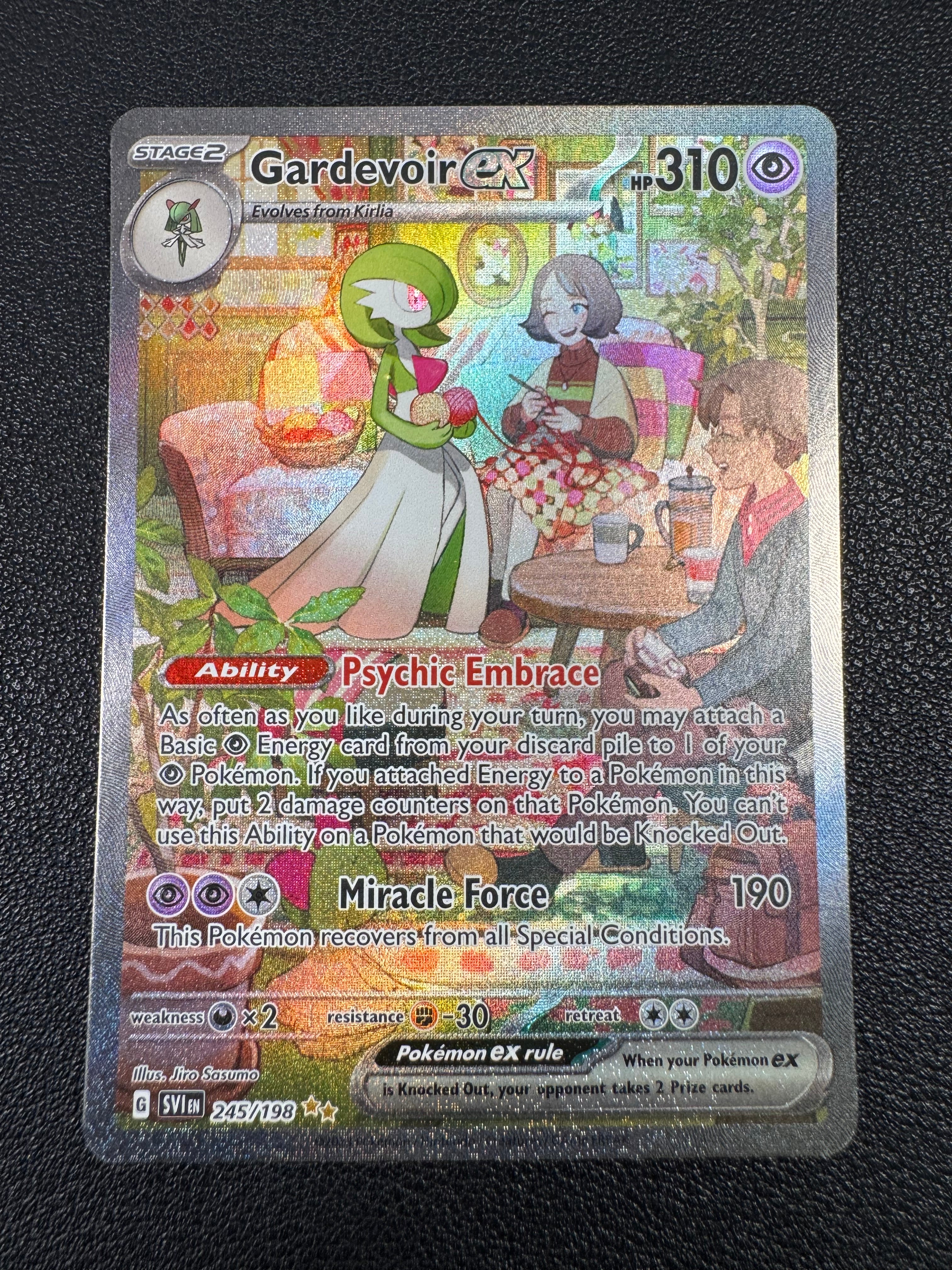 Gardevoir ex (Special Illustration Rare) 245/198 Scarlet & Violet Base Pokémon TCG
