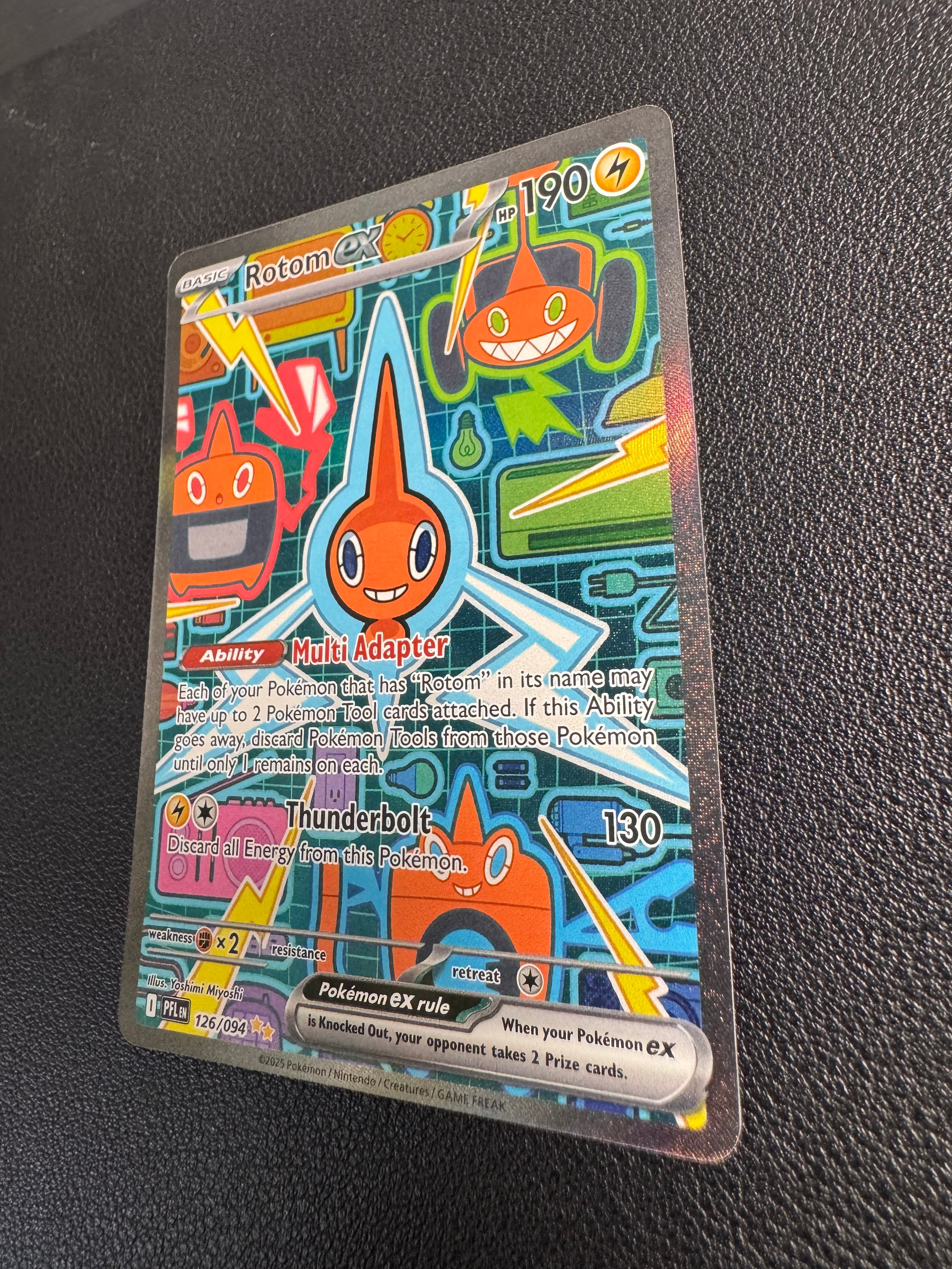 Rotom ex (Special Illustration Rare) 126/094 Phantasmal Flames Pokémon TCG