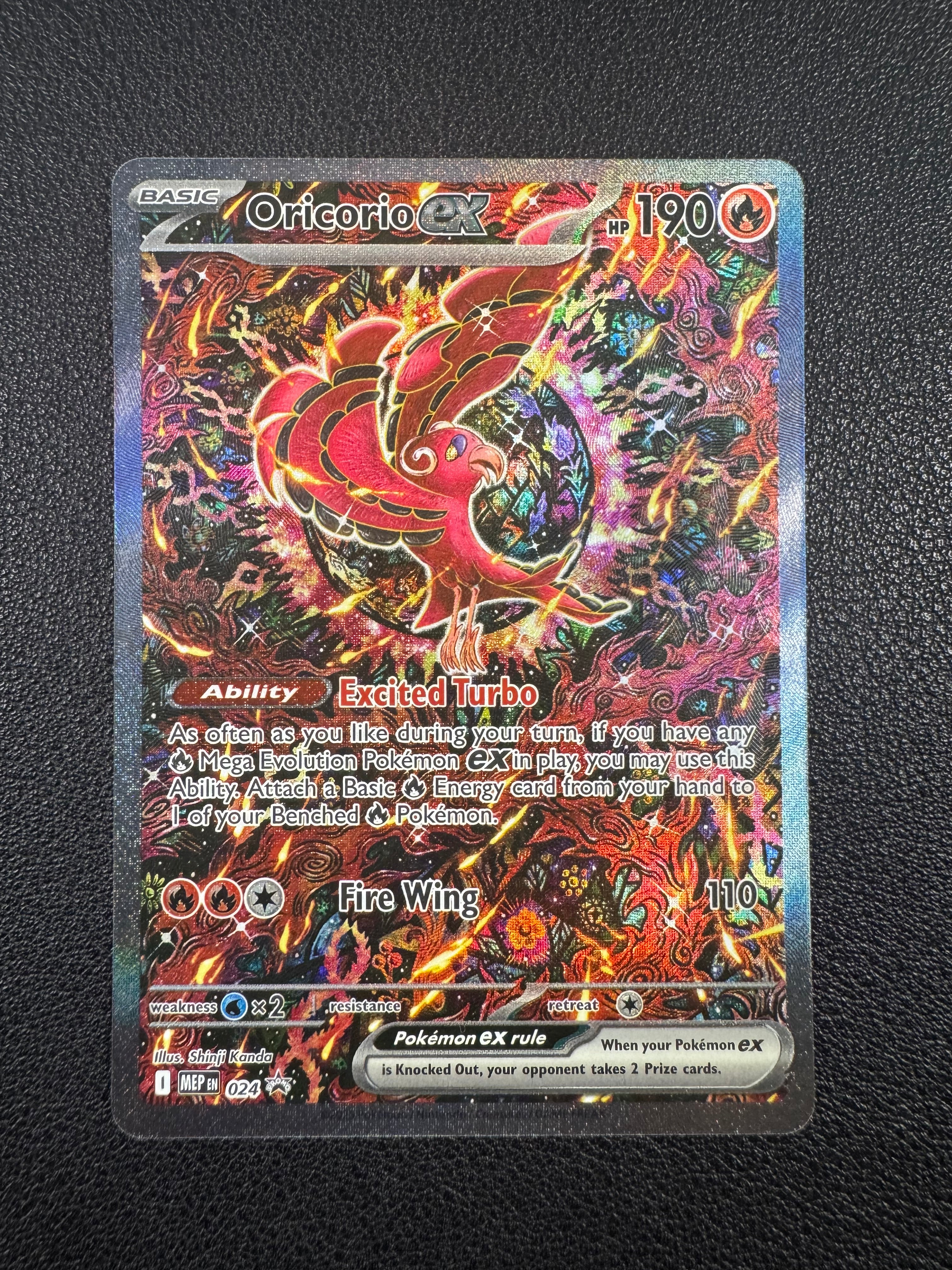Oricorio ex (Promo) 024 Mega Evolution Promo Pokémon TCG