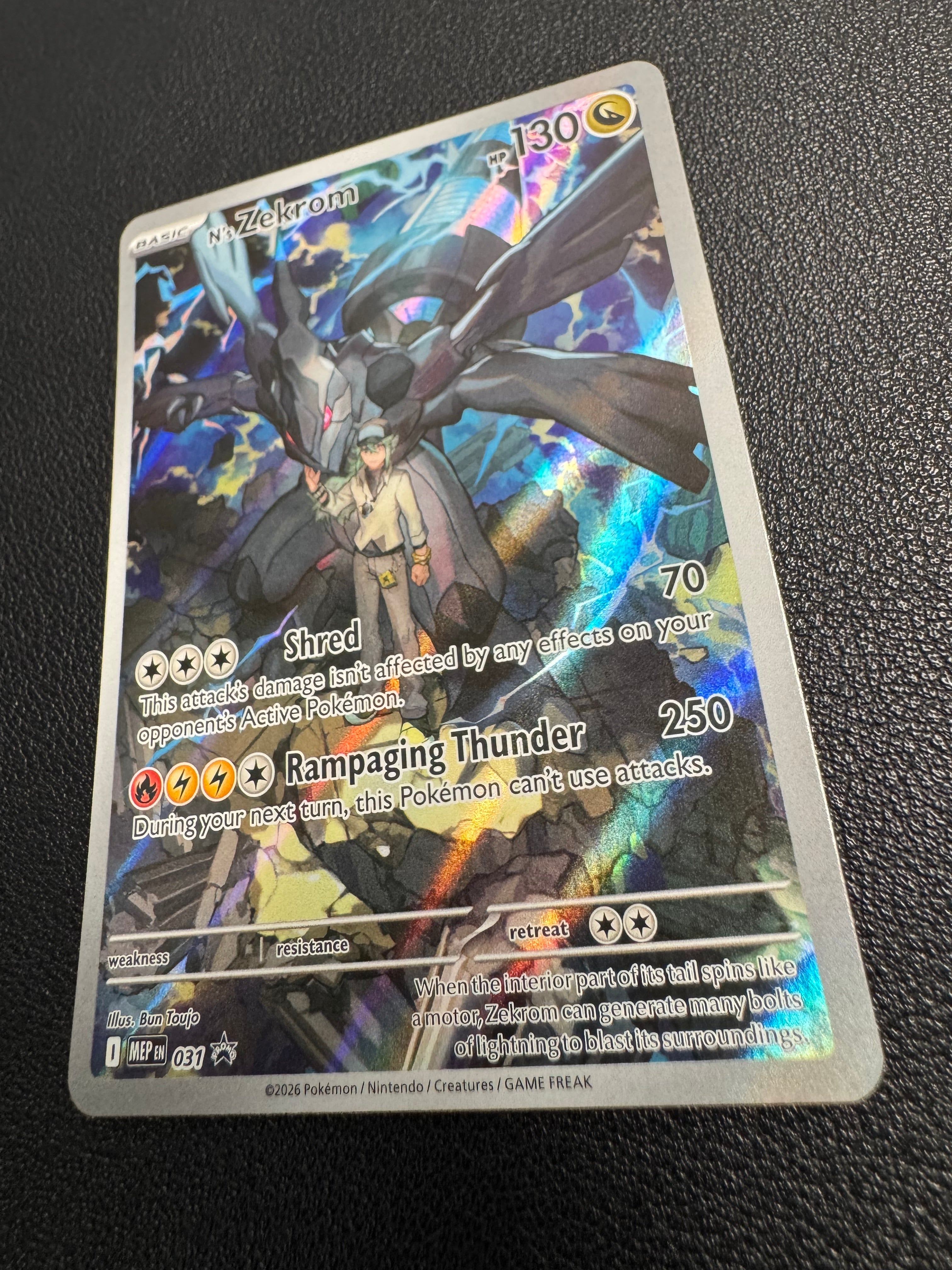 N's Zekrom (Promo) 031 Mega Evolution Promo Pokémon TCG