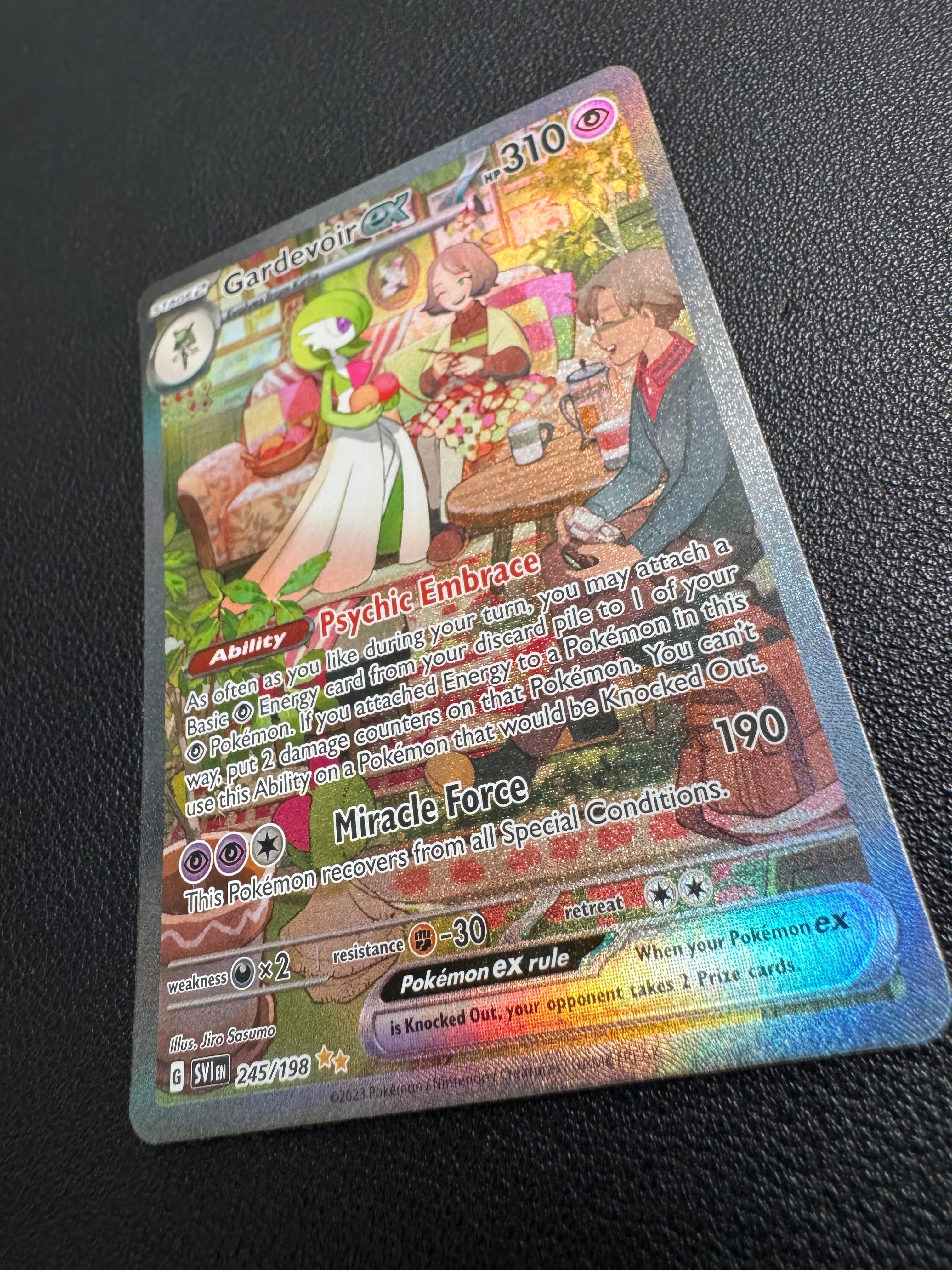 Gardevoir ex (Special Illustration Rare) 245/198 Scarlet & Violet Base Pokémon TCG
