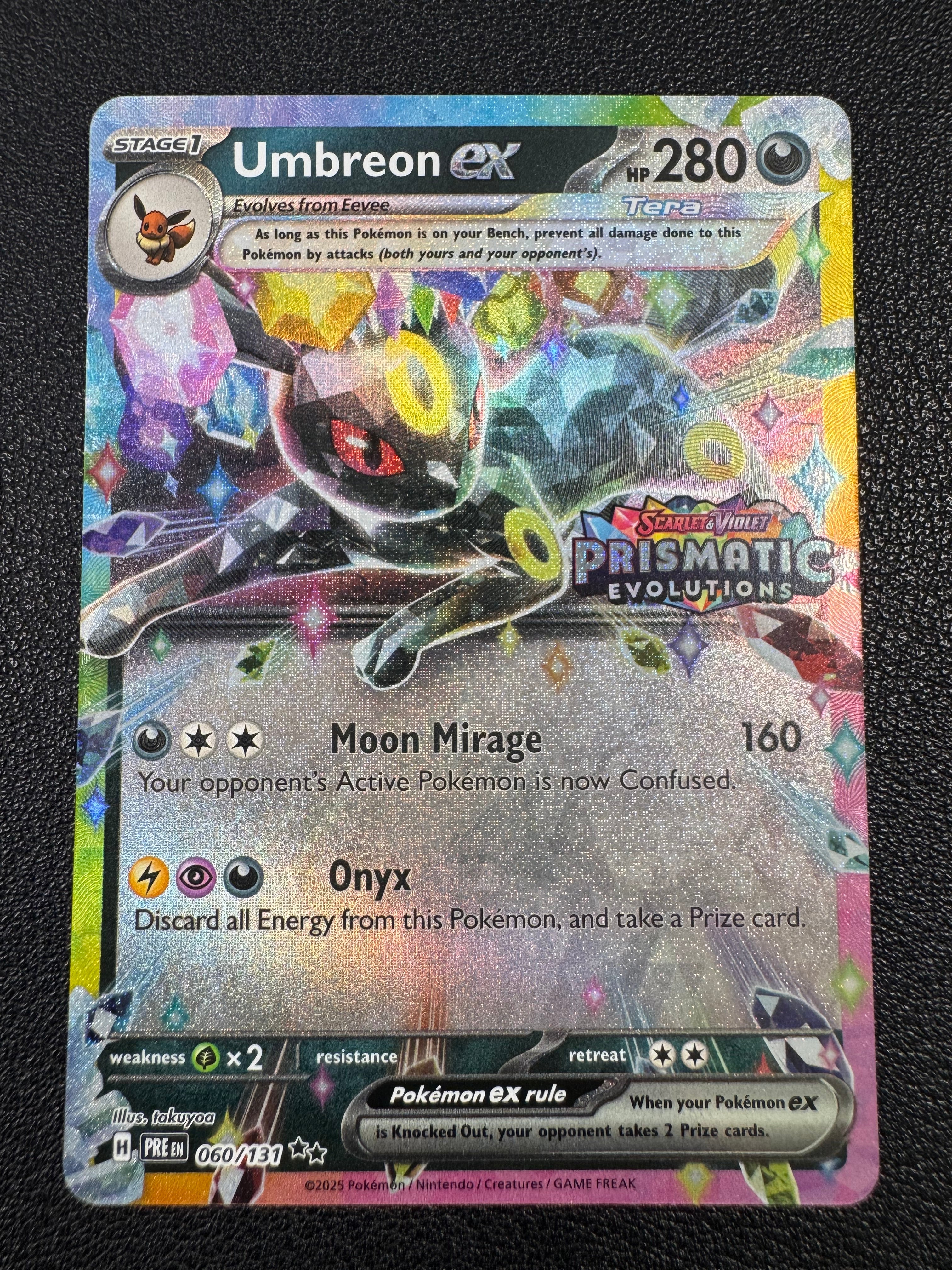 Umbreon ex (Promo) 060/131 Prismatic Evolutions Pokémon TCG